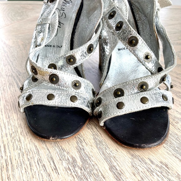 Miss Sixty Wedge Sandals - Silver - 35 - Picture 3 of 11